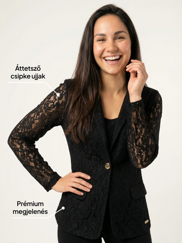 Elegáns csipkés blézer Etna