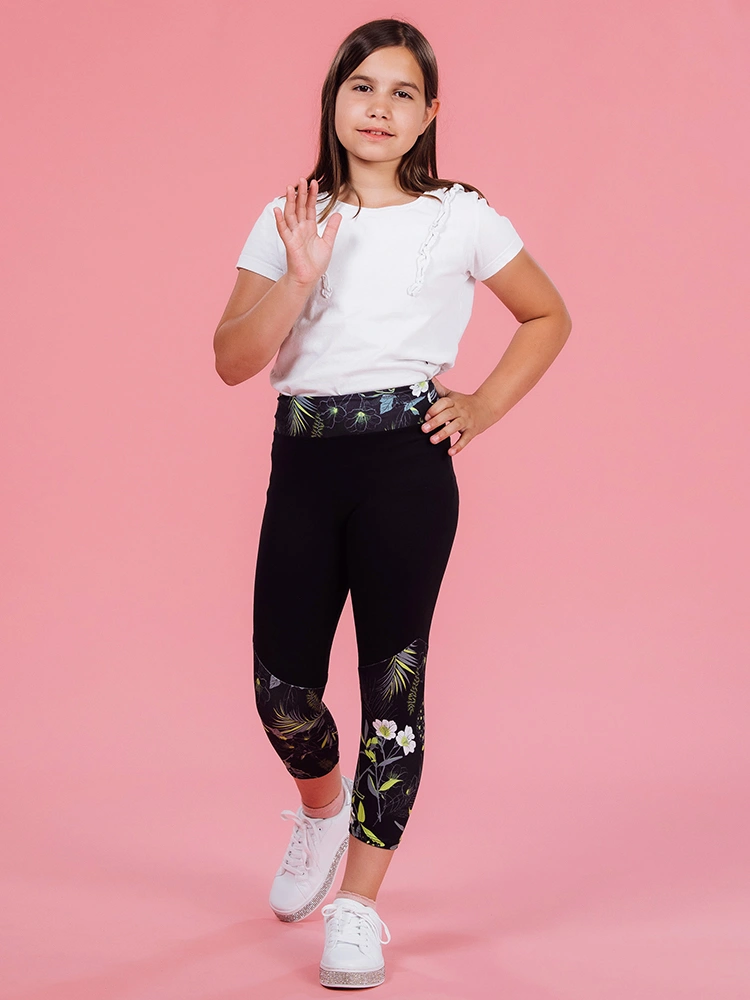 Kids capri leggings Blossom
