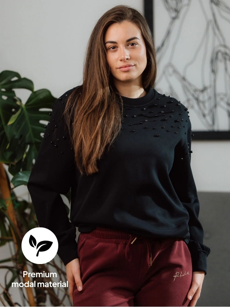 Modal oversized hoodie Etna Glow