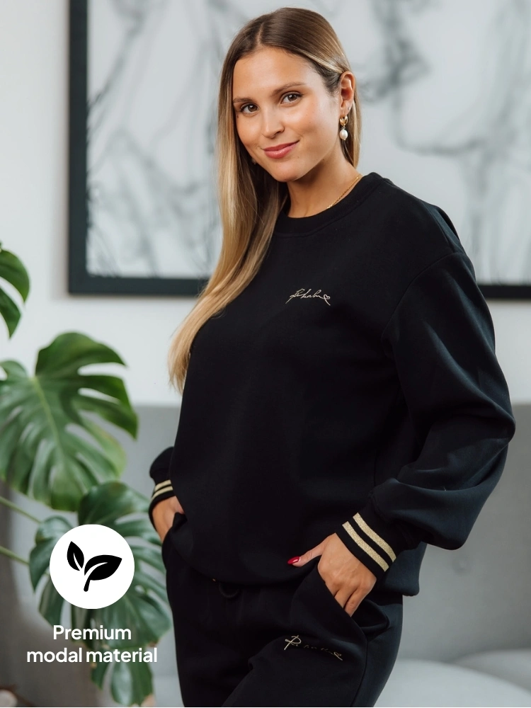 Modal oversized sweatshirt Etna