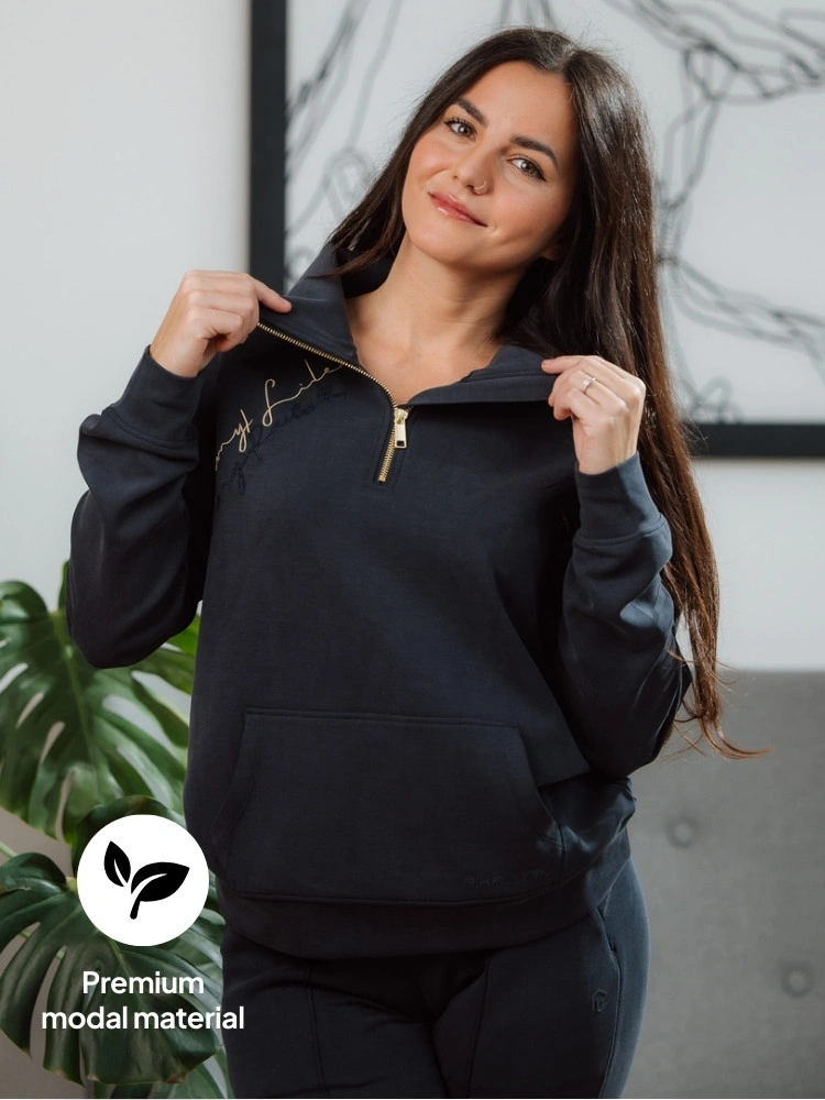 Oversize sweatshirt Navy